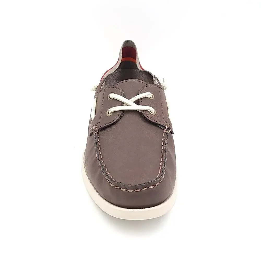 Weatherproof Vintage Men Convertible Boat Shoes Bobby US 8M Brown
